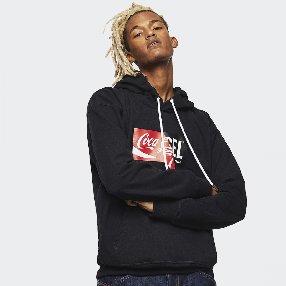 Diesel coca cola hoodie outlet
