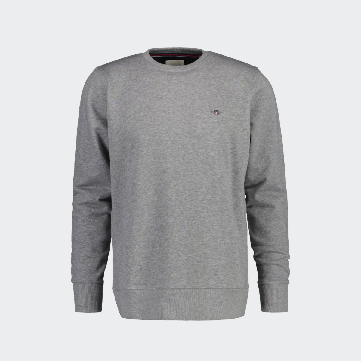 GANT Embroidered Shield Sweatshirt | Grey | Buy Online